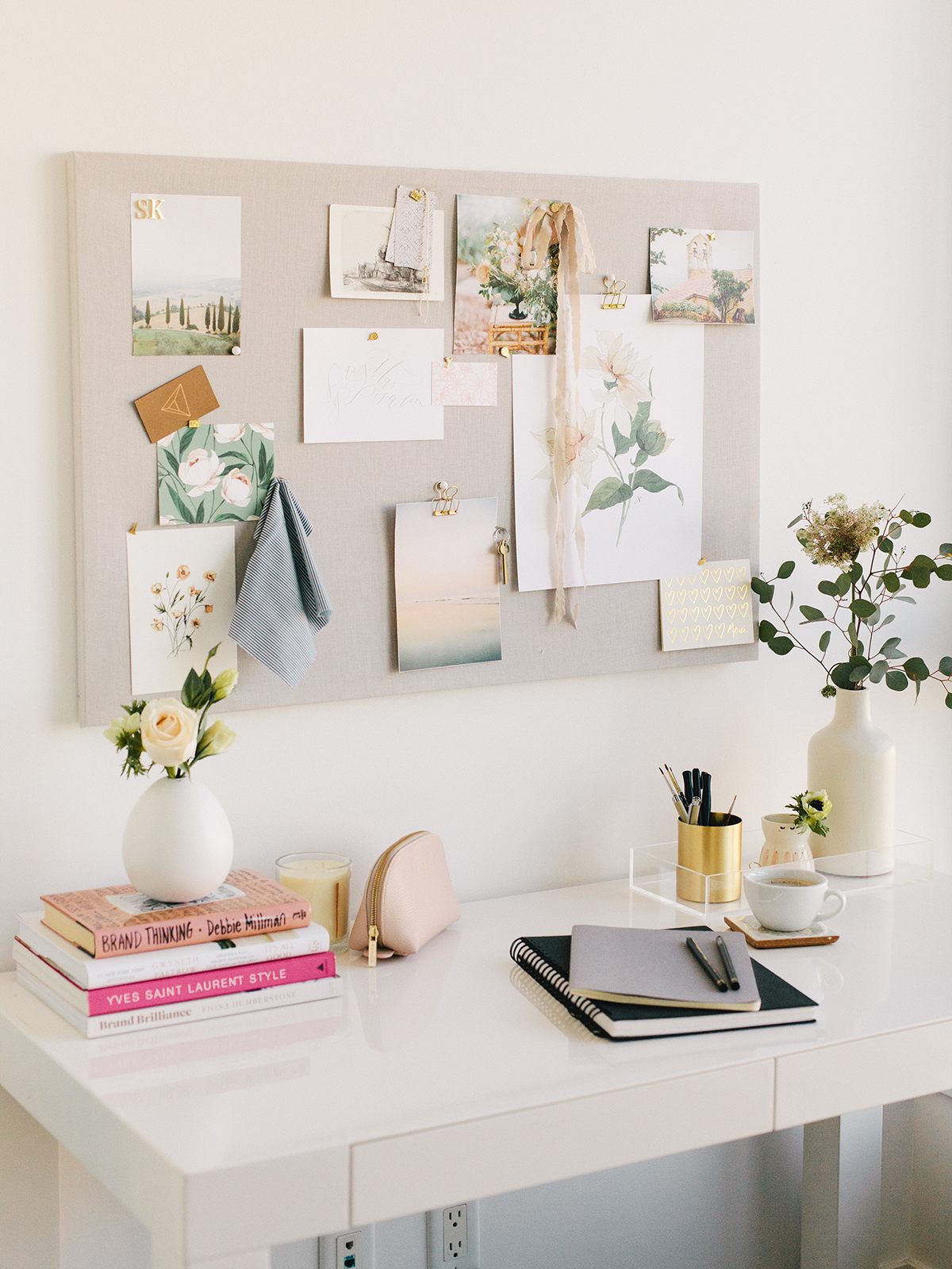 DIY Pinboard For Your Office Monika Hibbs A Lifestyle Blog