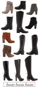 Boots for fall and winter