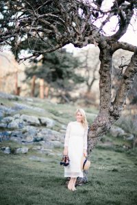 Summer White Lace dress Monika Hibbs