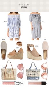 Splurge or save on spring outfits