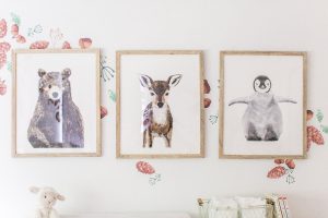 Gallery Wall Animals Boy Nursery