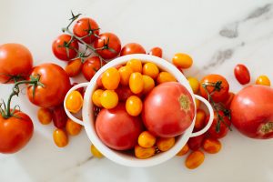 pile of tomatoes for tomato soup