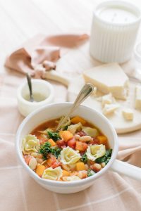 soup with vegetables