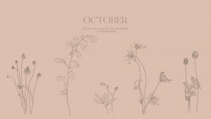 October Desktop - Terracotta