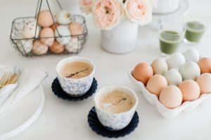 Coffee Cup and Eggs