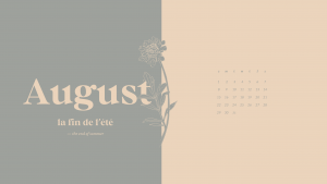 August Calendar - Summer Night