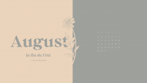 August Calendar - Summer Night