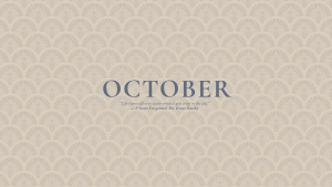 October Desktop- Beige