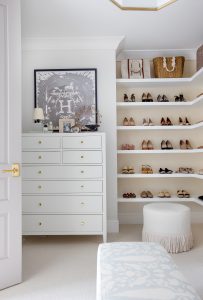 Dresser, Shoes & Bench