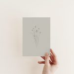 Echinacea-in-Gray-Print